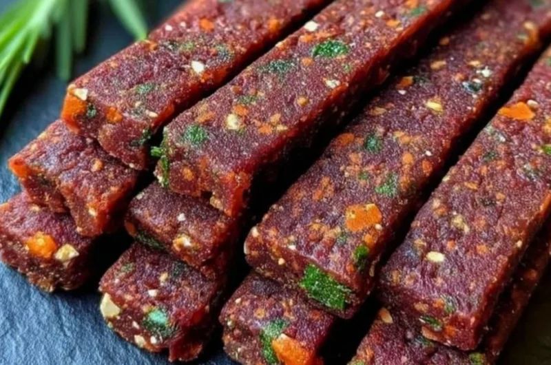 Beef and Vegetable Chew Sticks for dogs, made from high-quality beef sticks