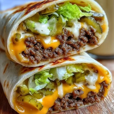 Big Mac wraps served with fresh ingredients and sauces