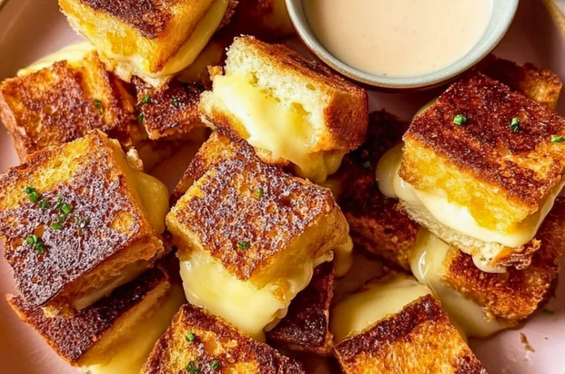 Hawaiian Roll Grilled Cheese sandwich with melted cheese and golden crust.