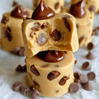 Frozen Greek yogurt peanut butter bites for a healthy snack