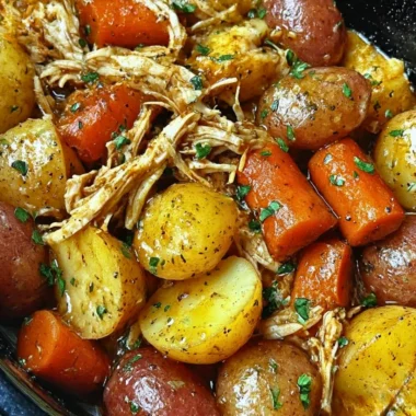 Delicious Garlic Butter Chicken cooked in a Crockpot for tender results.