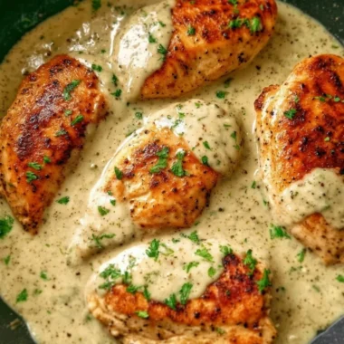 Delicious Ranch Chicken being cooked in a crock pot for a flavorful meal
