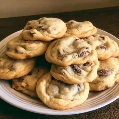 Delicious chocolate chip cookies fresh from the oven, made by Chef of All Trades.