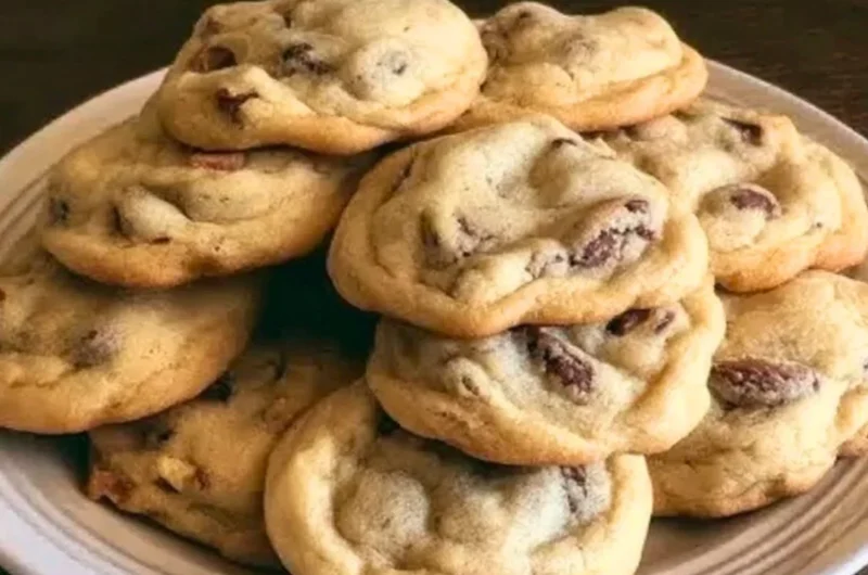 Delicious chocolate chip cookies fresh from the oven, made by Chef of All Trades.