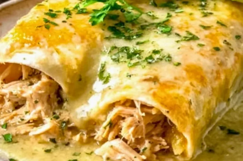 Delicious Chicken Enchiladas made from Joanna Gaines' recipe