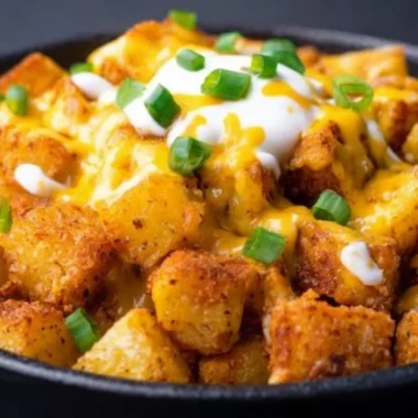 Homemade Taco Bell Potato Bites copycat recipe with crispy texture and cheesy filling.